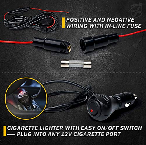 4Pcs Underglow LED Lights for Cars (4 Count)