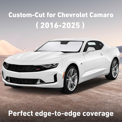 Windshield Sunshade Compatible for Chevrolet Camaro 2016