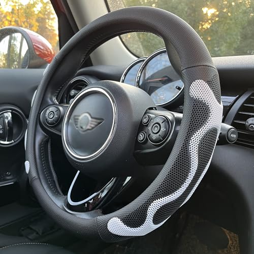 Large Size Comfy Grip Steering Wheel Cover 15.75 Inch