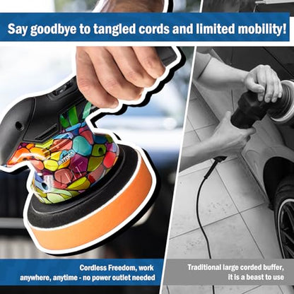 2026 S3 Cordless Car Buffer Polisher