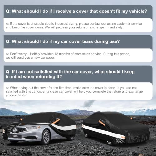 10 Layers Sedan Car Cover Custom Fit for Acura TLX