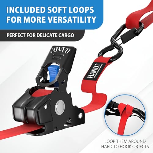 USA Based Retractable Ratchet Straps (2 Count)