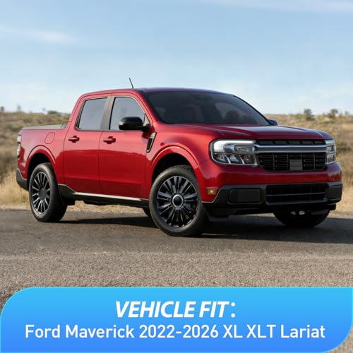 in Channel Window Rain Guards for Ford Maverick 2022