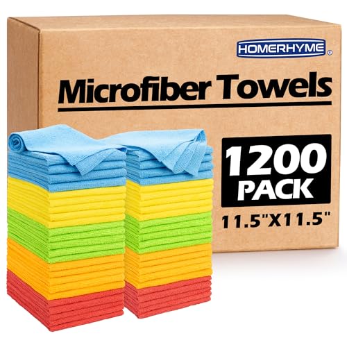 Shop Towels Rags (1200 Count)