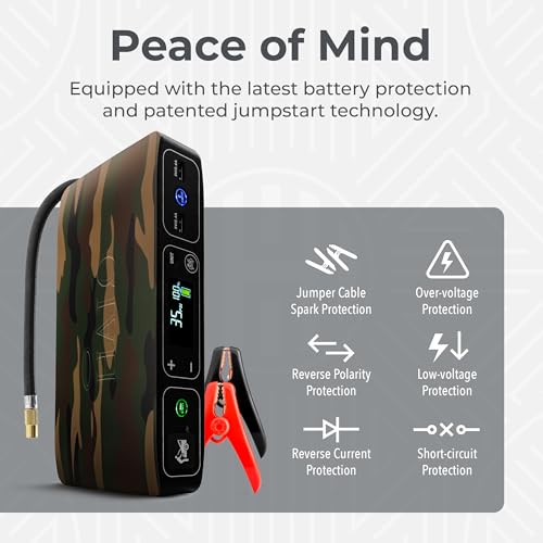 Bolt Air 58830 Portable Car Battery Jump Starter