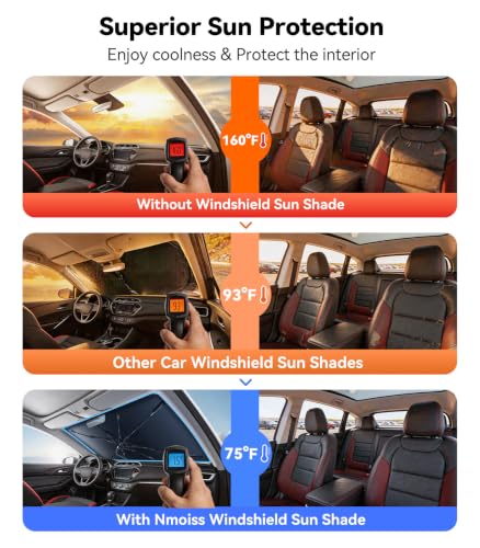 Vinyl Coating Heat Shield] Windshield Sun Shade Umbrella Custom for Chevrolet Trailblazer