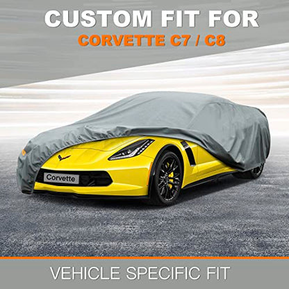 Waterproof Heavy Duty Car Cover Custom Fit Chevrolet Corvette