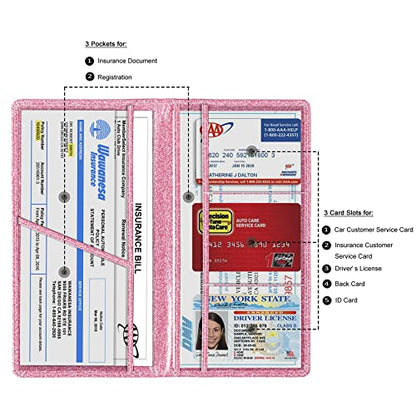 Car Registration & Insurance Card Holder
