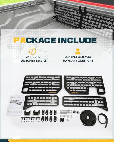 Heavy Duty Side Bed MOLLE Panel Fit for 2020