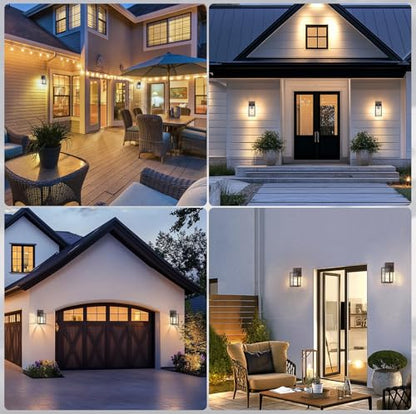 Dusk to Dawn Outdoor Light Fixtures (2 Count)
