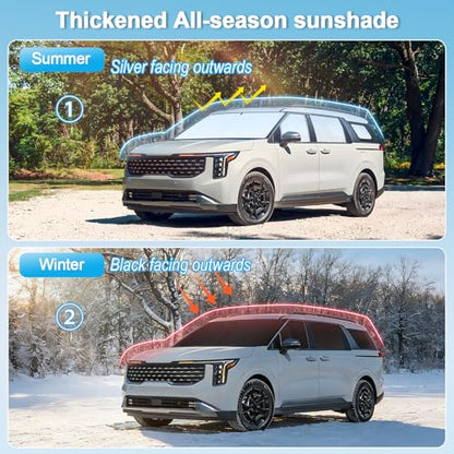 8pcs Thicken Sun Shades for Mazda CX (8 Count)