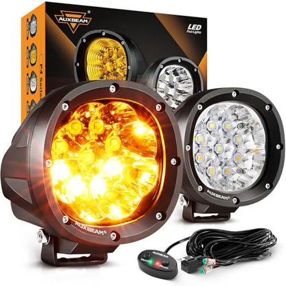 P4 Series Round LED Pods 4 (2 Count)