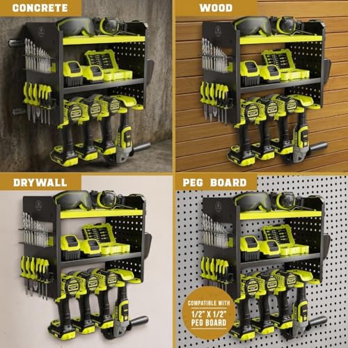 Power Tool Organizer Wall Mount