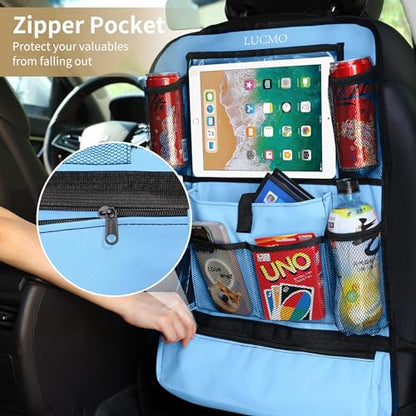 Car Backseat Organizer with Touch Screen Tablet Holder (22.9281 Ounce)