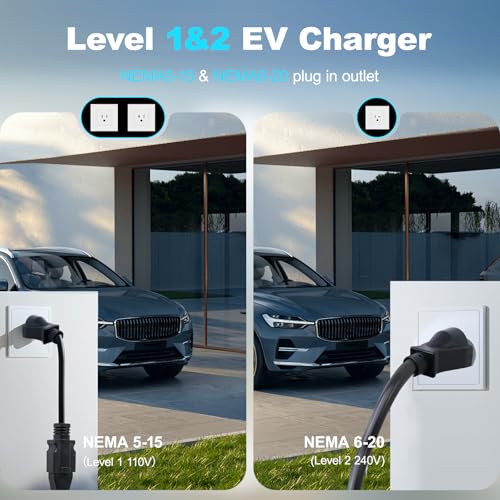 Level 1&2 EV Charger 2026 Upgraded 16A 3.5KW