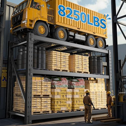 8250LBS Industrial Storage Shelves 2 (2 Count)