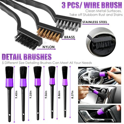 17PCS Car Cleaning Kit