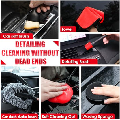 17PCS Car Cleaning Kit
