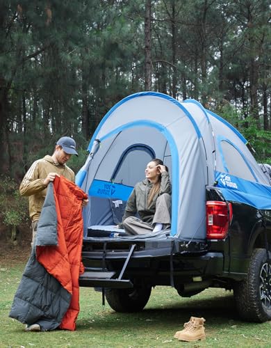Truck Tent Portable Truck Bed Tent with Rainfly