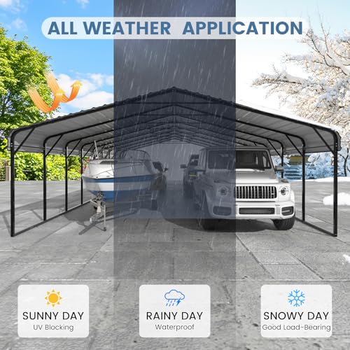 20x40 FT Metal Carport