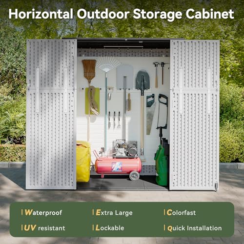 Horizontal Storage Sheds 61 Cu.ft