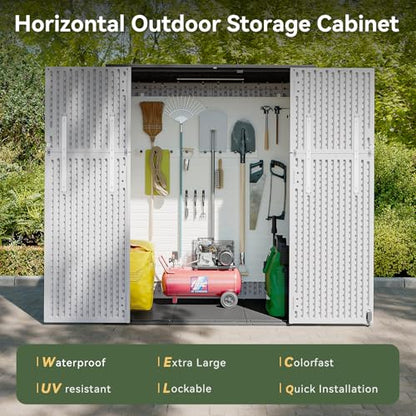 Horizontal Storage Sheds 61 Cu.ft