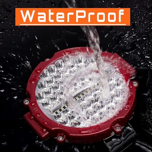 7 Inch Round LED Offroad Driving Lights for Truck (2 Count)