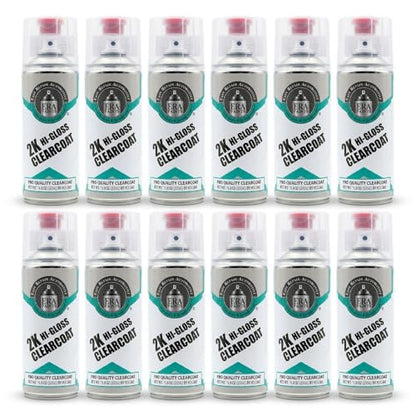 2K High Gloss Clear Coat Spray (141.6 Ounce)