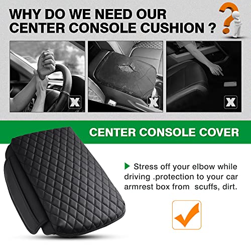 Custom for Center Console Cover Jeep Grand Cherokee L Accessories 2021