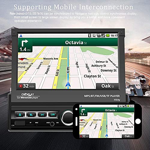Single Din Touchscreen Car Stereo 7 Inch Touch Screen Car Radio