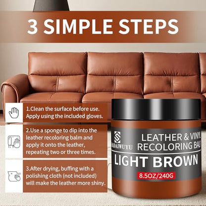 Leather Recoloring Balm
