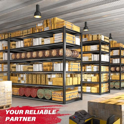 Heavy Duty Storage Shelves 3500LBS for Garage Workshop Warehouse