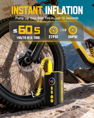 Tire Inflator Portable Air Compressor