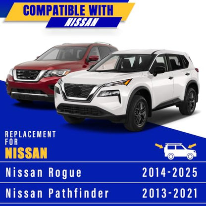 3 Wipers Fits Nissan Rogue 2014