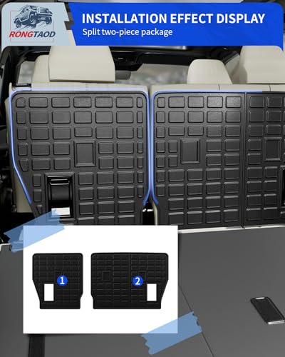 Kick Mats for 2024 2025 2026 Toyota Grand Highlander 8 Seats
