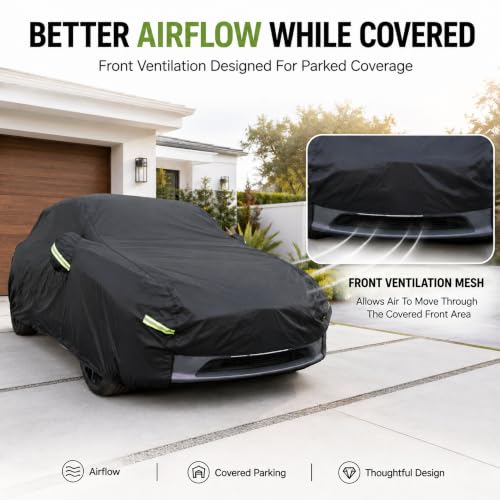 Car Cover for Tesla Model Y Waterproof Outdoor Cover