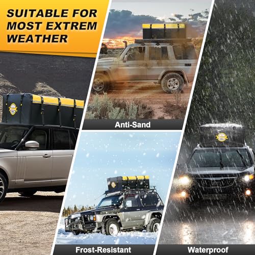 Rooftop Cargo Carrier Bag Waterproof 20 Cubic Feet