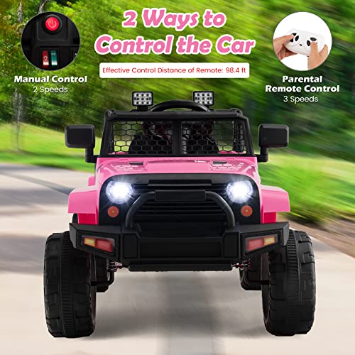 Ride on Car 12V Battery Powered Truck Vehicle with Remote Control