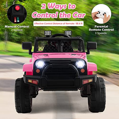 Ride on Car 12V Battery Powered Truck Vehicle with Remote Control