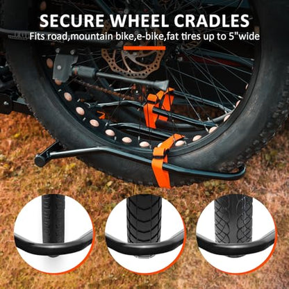 Platform 2 EBike Rack for Car Hitch Bike Rack for SUV RV Trucks Carrier Bicycle Car Racks 2