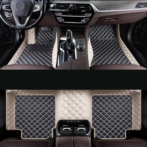 Car Floor Mat Fit 99% Sedans Sports Cars Luxury Custom Car Mats for SUV Women Leather Automotive Floor Mats All Weather Car Mats Diamond Floor Mats for Trucks