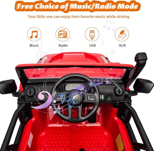 24V 2 Seater Ride On Car for Kids