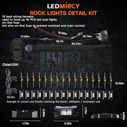 White Rock Lights (16 Count)