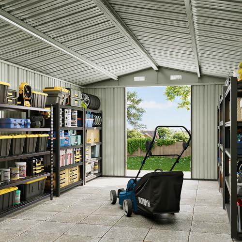 10x12 FT Outdoor Storage Shed Heavy