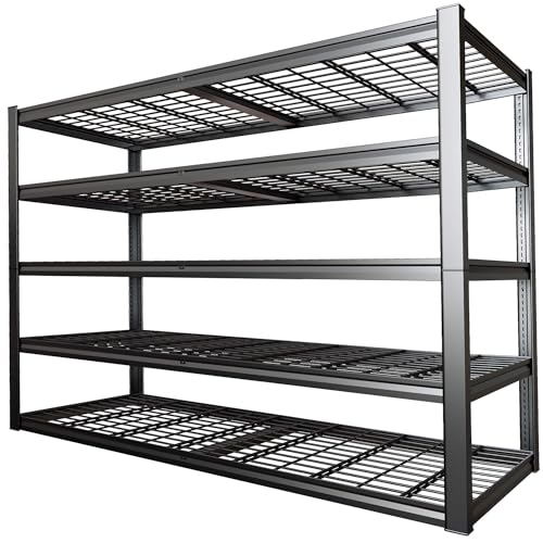 67" Wide 5 Tier Garage Shelving Unit (5 Count)
