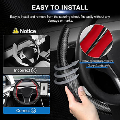 Steering Wheel Cover for Tesla Model 3