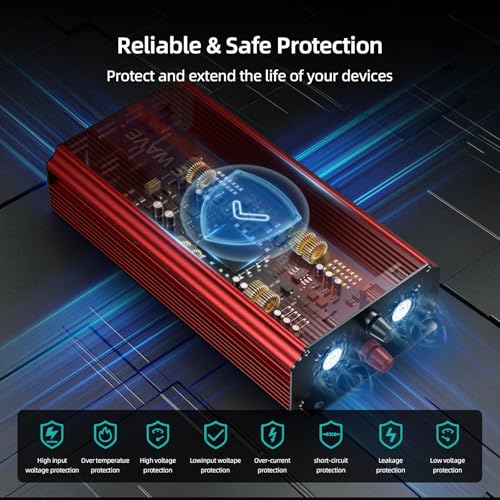 2000W Pure Sine Wave Power Inverter