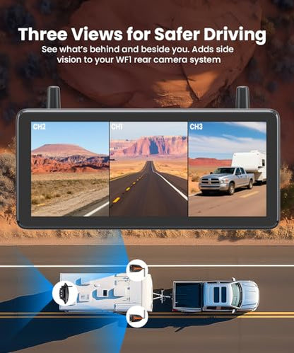 RV Backup Camera Wireless System (2 Count)