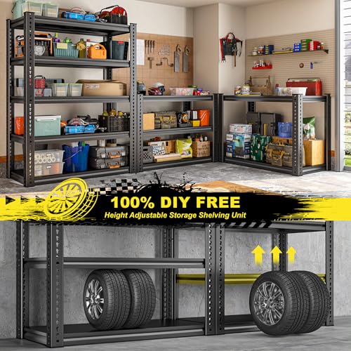 Garage Shelving Load 2000 LBS