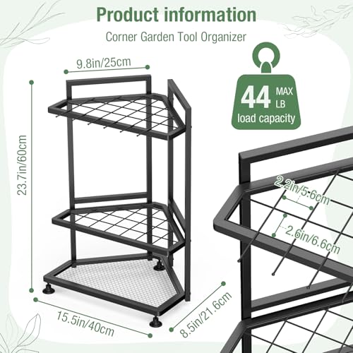 Garden Tool Organizer for Corner